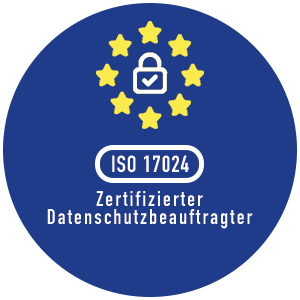 ISO 17024 Certified Privacy Officer Badge for Greg Lichtensteiner